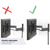 Vogel's TVA 6202 Kabelsok lengte (1m)