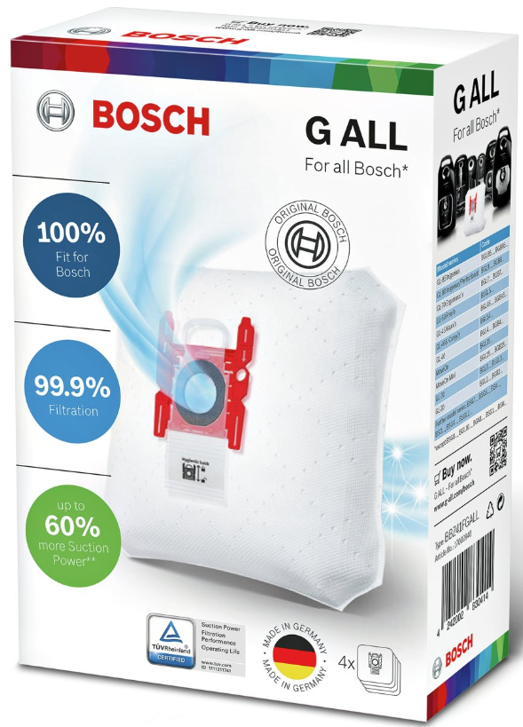 Bosch BBZ41FGALL G All (4 stuks) - Stofzuigerzakken