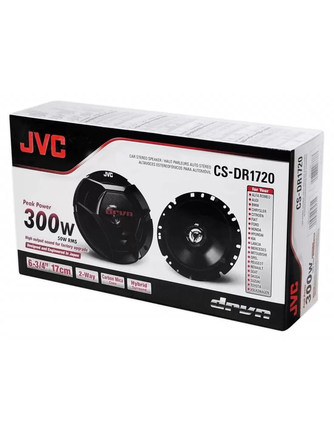 JVC CS-DR1720 - Autospeaker