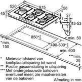 Siemens EP9A6SC90N - Gaskookplaat