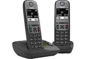 Gigaset A705A Duo Zwart - Dect telefoon