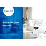 Clean Air Optima CA-704 Smart Wit/zwart - Luchtontvochtiger