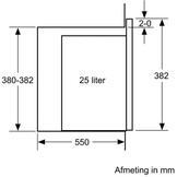 Bosch BFL554MS0 - Inbouw magnetron