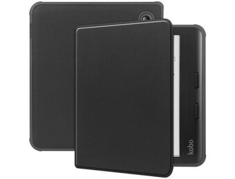 Just in Case Kobo Libra Colour Folio Case Zwart - Tablethoes