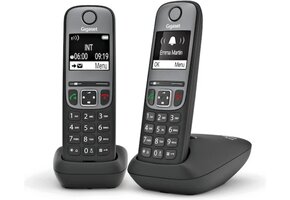 Gigaset A705 Duo Zwart - Dect telefoon