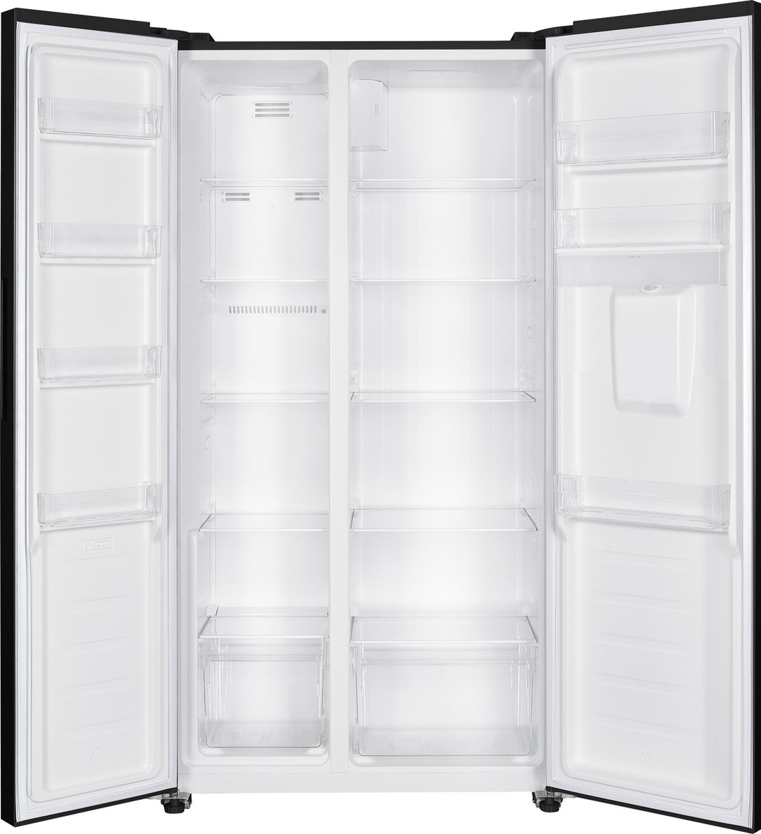 Exquisit SBS239-WS-EB - Amerikaanse koelkast