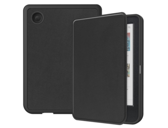 Just in Case Kobo Clara Folio Case Zwart - Beschermhoes
