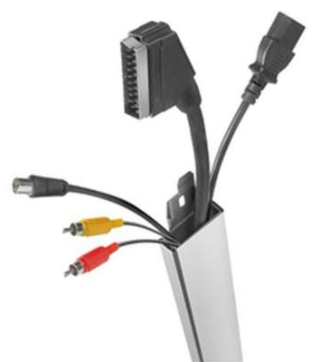 Vogel's XCW100 HIDE-A-WIRE zilver - Kabelgoot