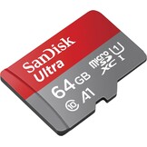 Sandisk Ultra microSDXC 64GB + SD-adapter - Geheugenkaart