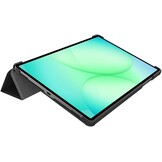 Just in Case Smart Tri-Fold Case - Samsung Galaxy Tab A11+ - Zwart