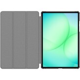 Just in Case Smart Tri-Fold Case - Samsung Galaxy Tab A11+ - Zwart