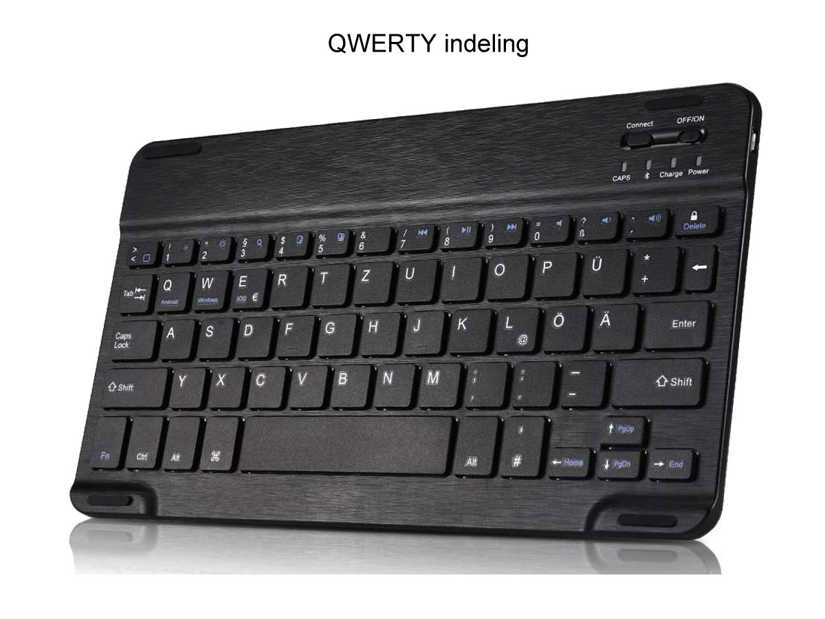 Just in Case Samsung Galaxy Tab A11+ / A9+ Premium Bluetooth Keyboard Cover Qwerty - Tablethoes