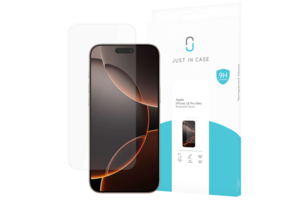Just in Case Apple iPhone 16 Pro Max Tempered Glass - Screenprotector