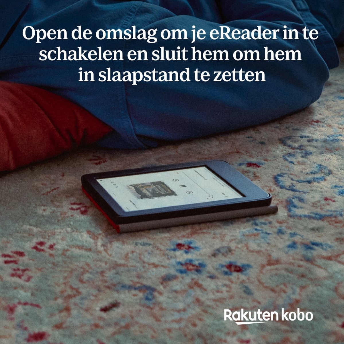 Kobo Clara Colour/BW SleepCover Zwart - Beschermhoes