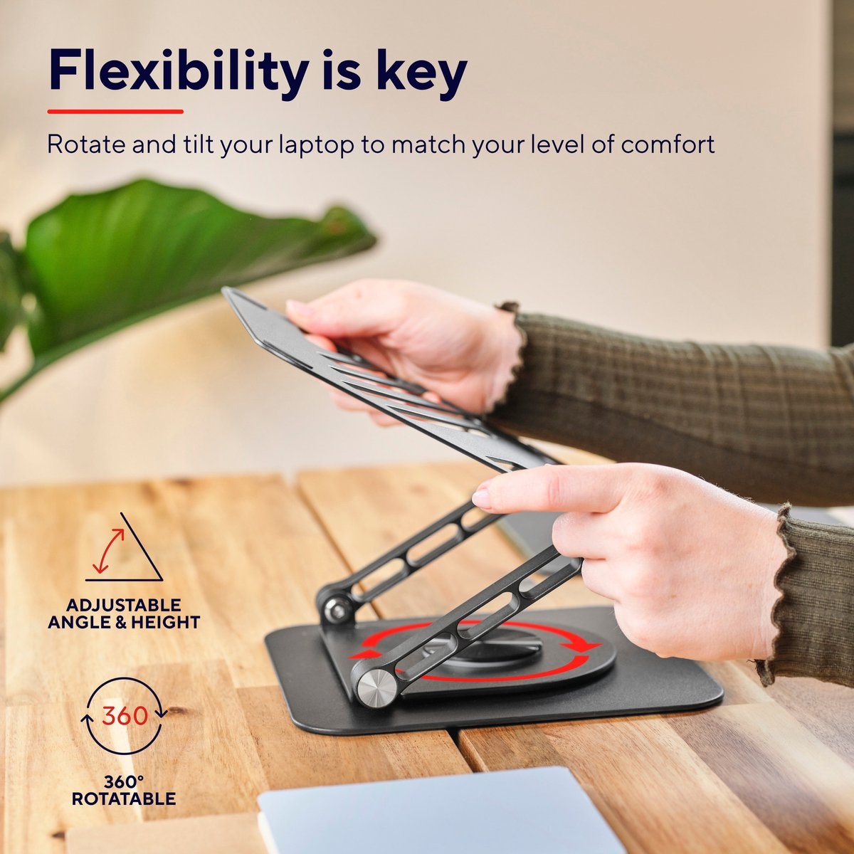 Trust Zeff - Laptopstandaard