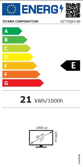 iiyama G-Master Red Eagle G2770QSU-B6 - Monitor