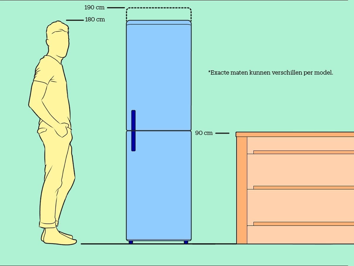 Exquisit KGC270-45-040ES - Koel-vriescombinatie