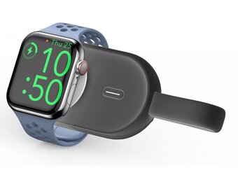 Veger Pomme W0102 1200 mAh voor Apple Watch - Powerbank