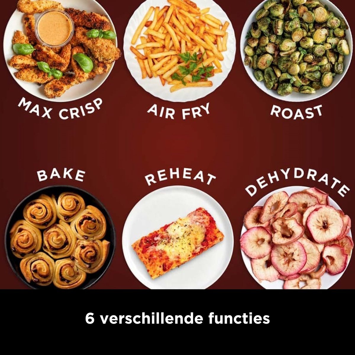 Ninja AF180EU Airfryer XXL Max Pro - Hetelucht friteuse