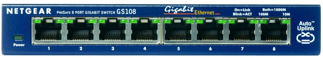 Netgear Prosafe GS108 - Netwerk switch