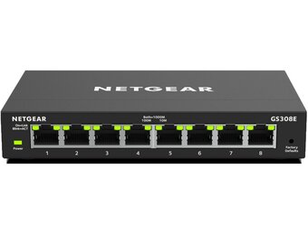 Netgear GS308E-100PES - Netwerk switch
