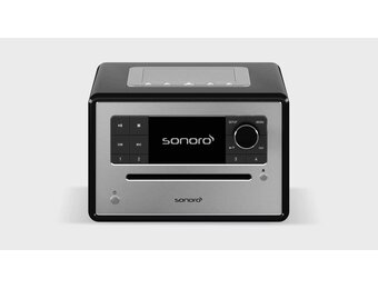 Sonoro ELITE X Hoogglans zwart - Radio