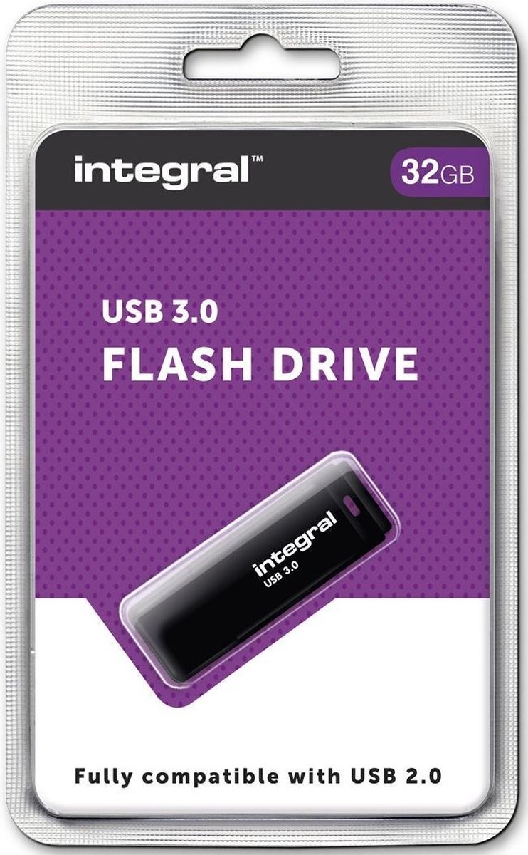 Integral Black USB 3.0 32GB - USB-stick