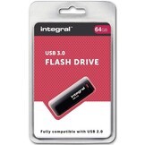 Integral Black USB 3.0 64GB - USB-stick