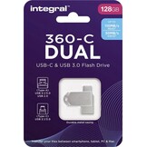 Integral 360-C Dual USB-C & USB 3.0 128GB - USB-stick