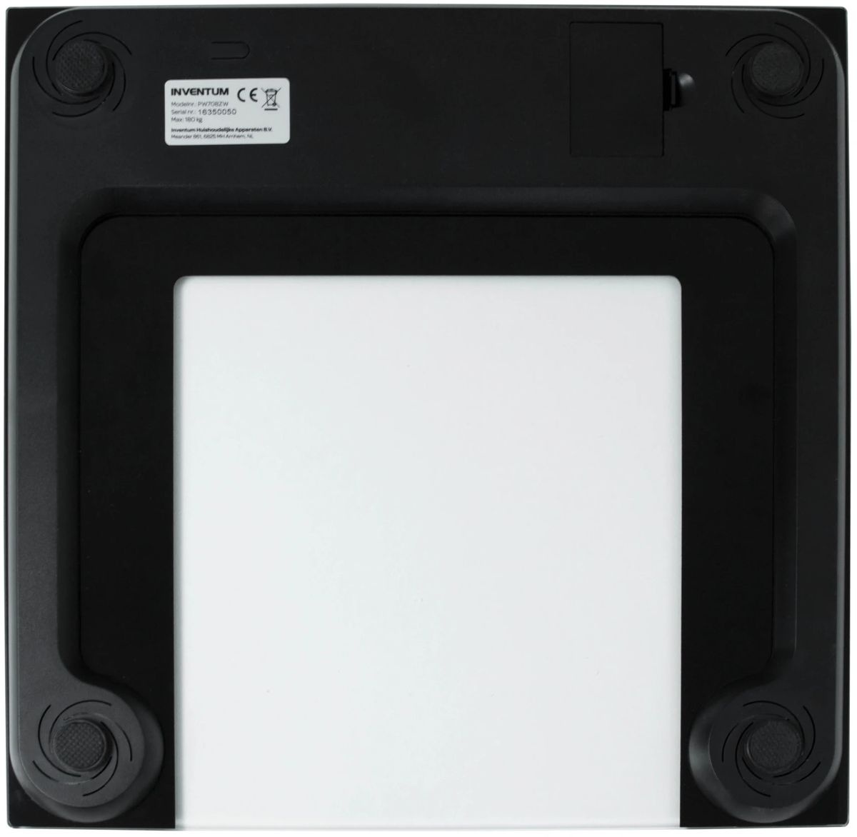 Inventum PW708ZW - Personenweegschaal