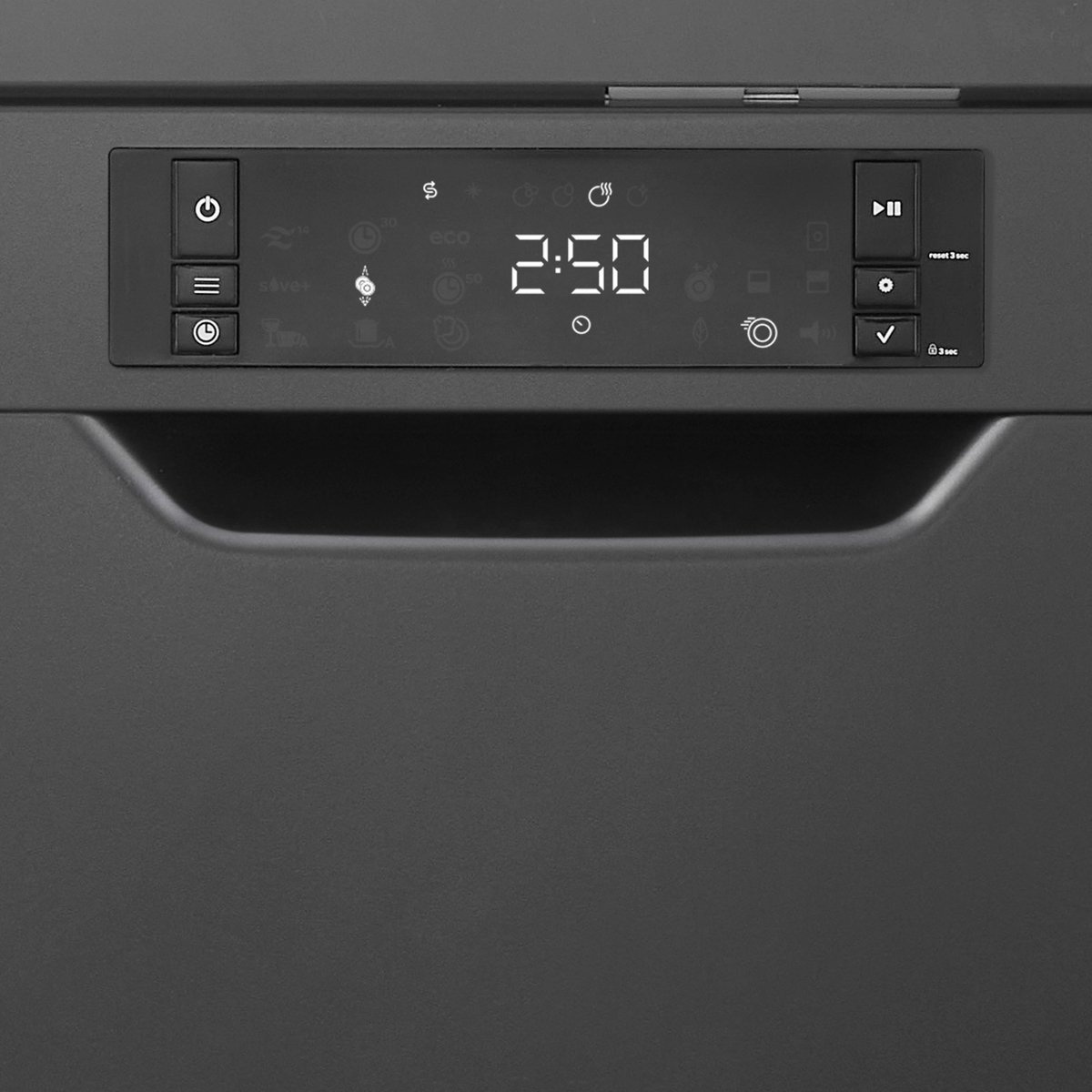 Inventum VVW6060AB - Vrijstaande vaatwasser