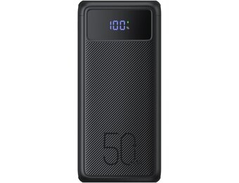 Veger Tank Lite W5001 50.000 mAh Zwart - Powerbank