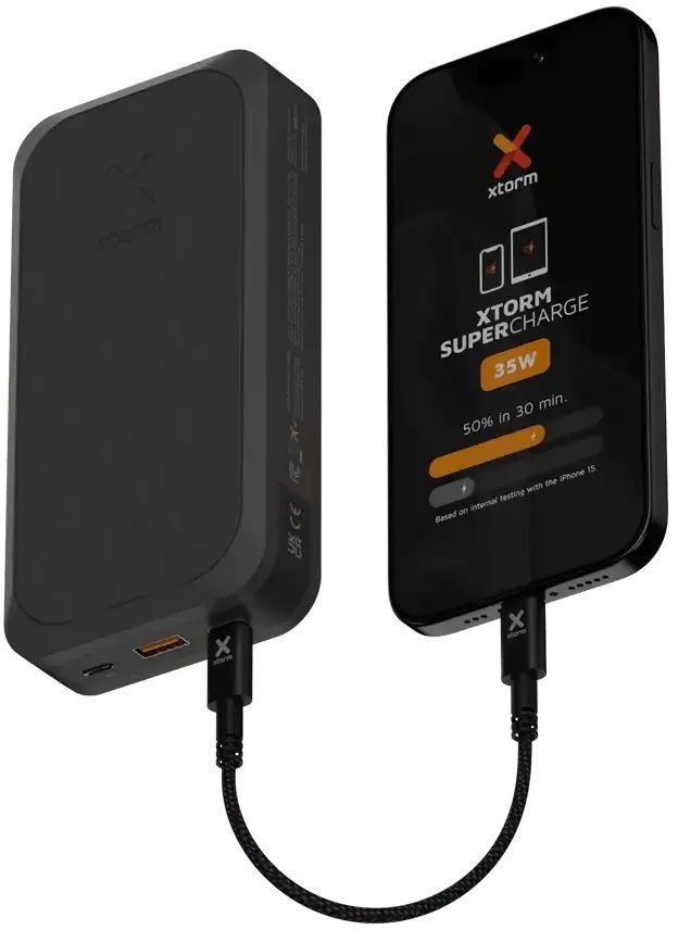 Xtorm Fuel Series 5 FS5201 20.000 mAh Midnight Black - Powerbank