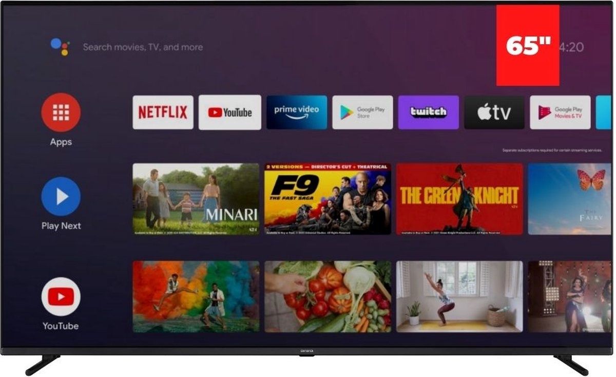 Aiwa LED-658UHD-SLIM - LED TV