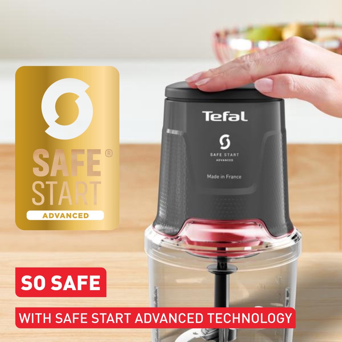 Tefal MQ740H Easy Press - Hakmolen