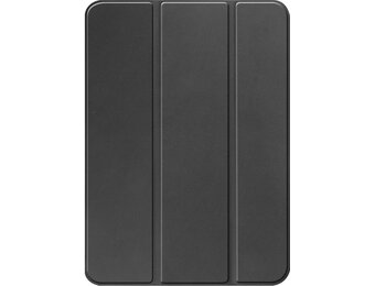 Just in Case iPad 2025 (11th Gen) / iPad 2022 (10th Gen) Smart Tri-Fold Case Zwart - Tablethoes