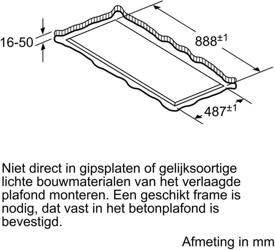 Siemens LR96CAQ50 - Plafond afzuigkap