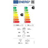 Hisense WD3S9043BB3 - Was-droogcombinatie