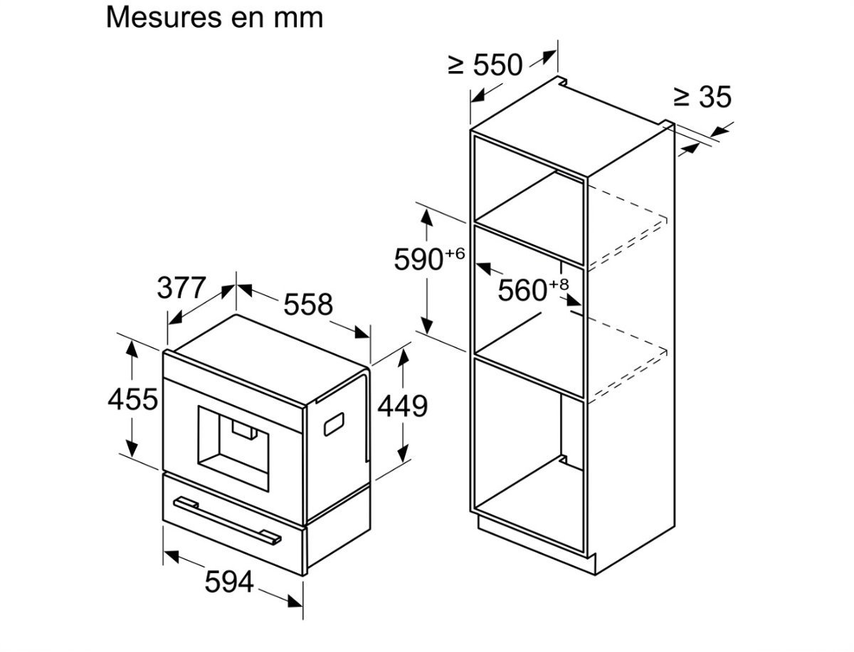 Siemens CT718L1B0 - Inbouw koffiemachine