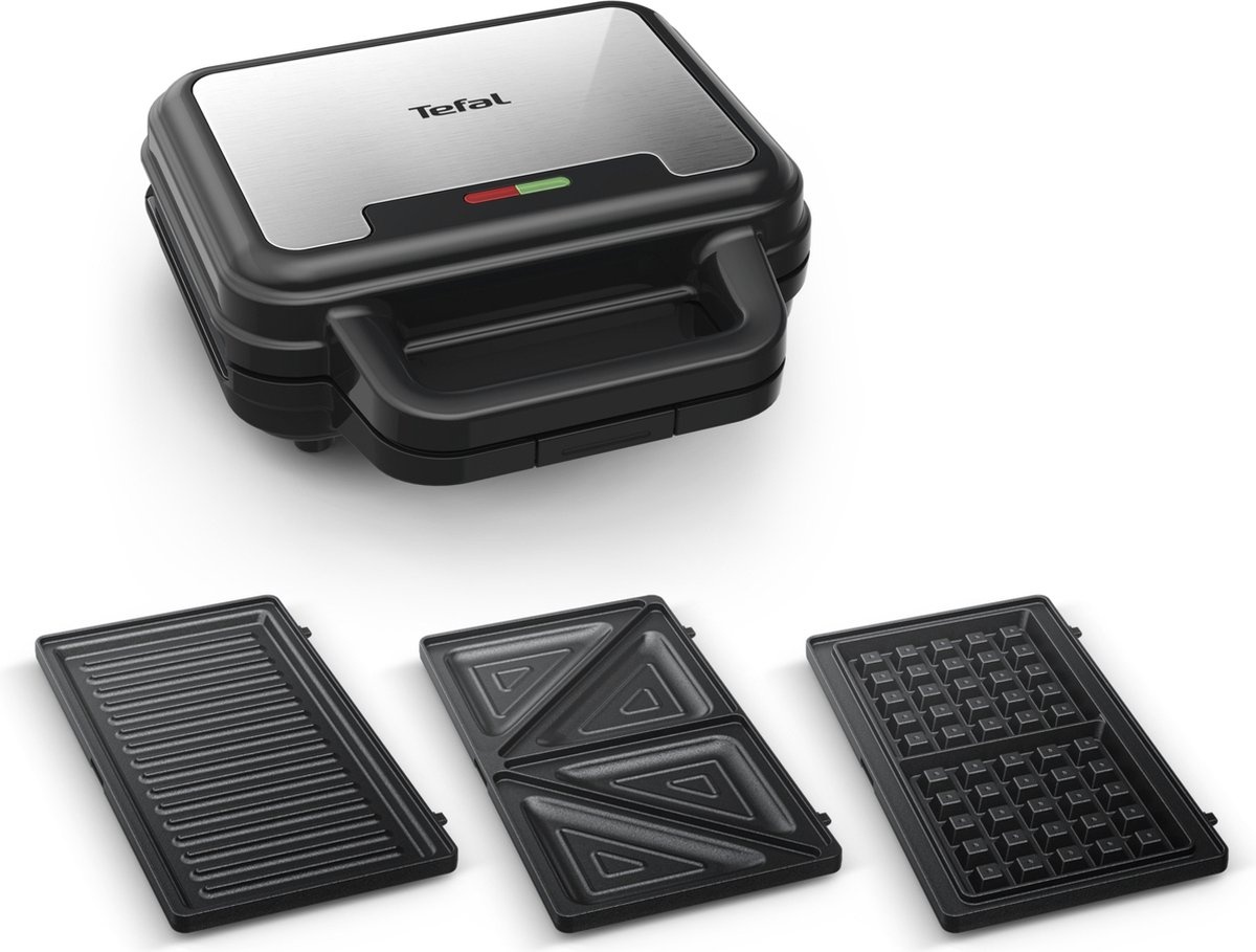 Tefal UltraCompact 3in1 SW383D - Tosti-ijzer
