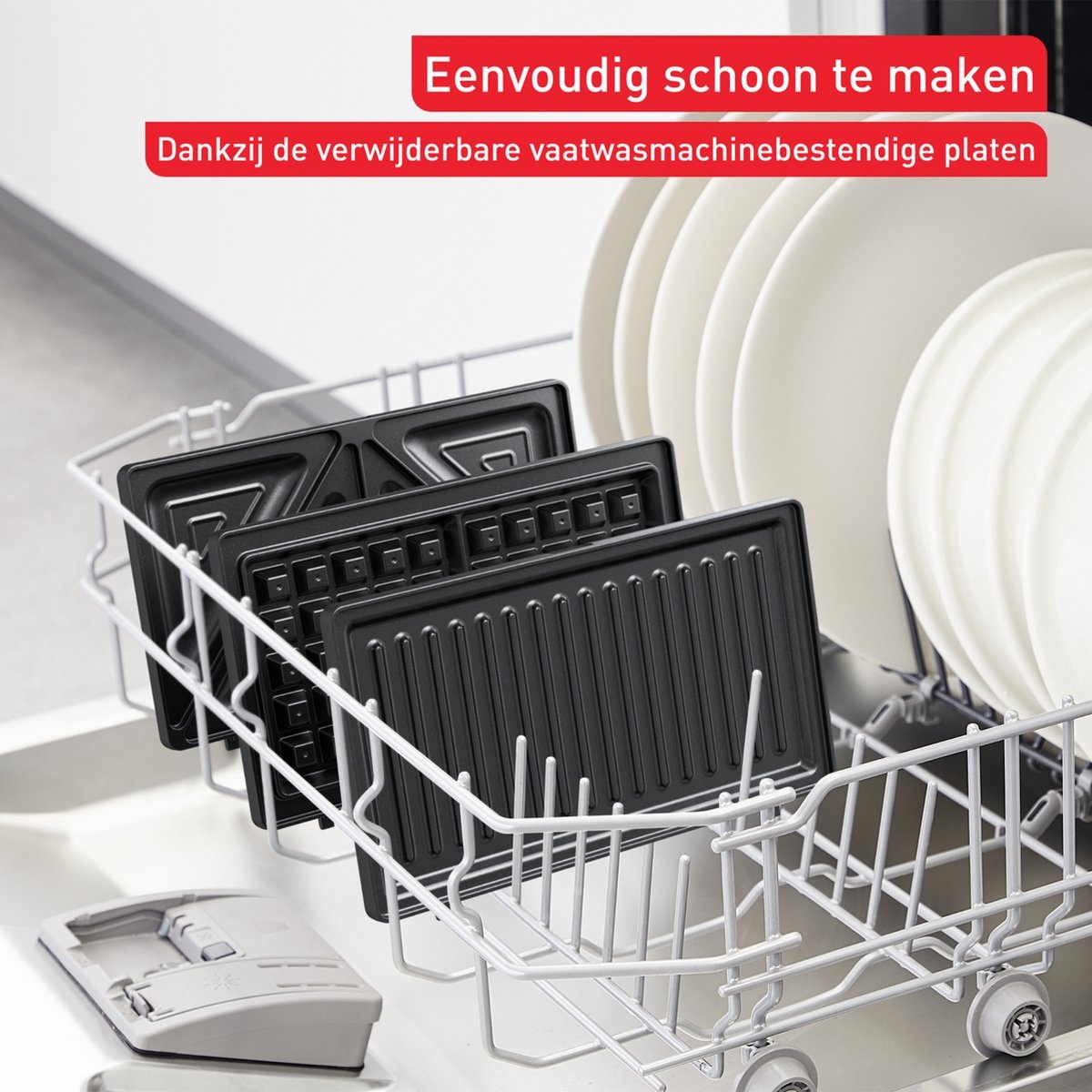 Tefal UltraCompact 3in1 SW383D - Tosti-ijzer