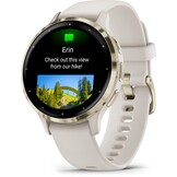 Garmin Venu 3S Goud/Wit - Smartwatch