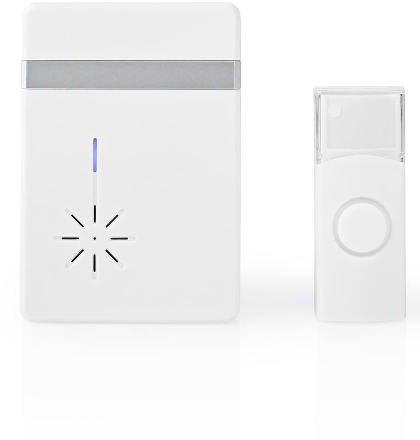 Nedis Draadloze deurbelset Batterij - Deurbel