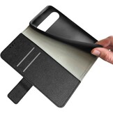 Just in Case Google Pixel 9 Pro XL PU leather Book Case Zwart - Telefoonhoesje