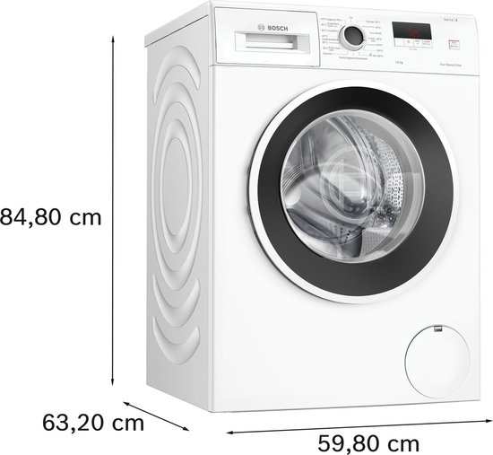 Bosch WGE03408NL Serie 2 - Wasmachine
