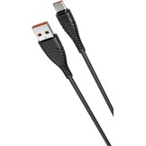 Veger V104 USB-A naar USB-C kabel 1.2m Nylon