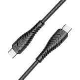 Veger V106 USB-C naar USB-C kabel 1.2m Nylon