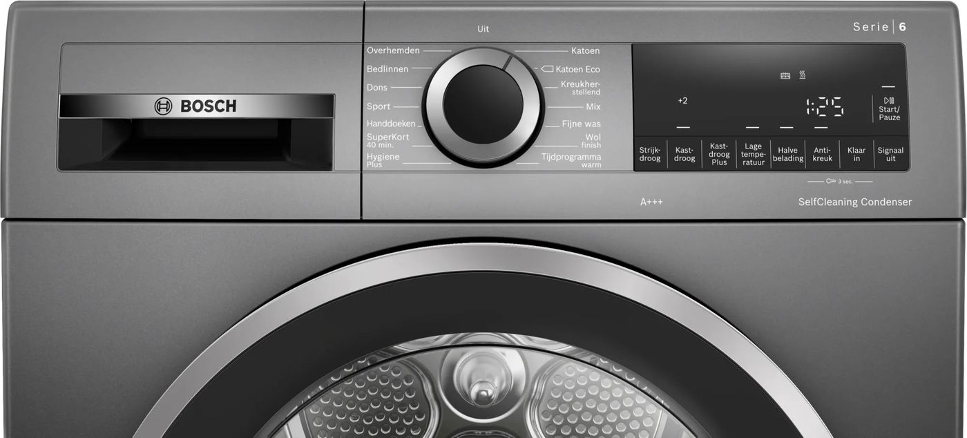 Bosch WQG235DINL Serie 6 - Warmtepompdroger