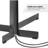 Vogel's TVS 3690 Zwart TV Vloerstandaard (40-77 inch) - TV muurbeugel