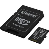Kingston Canvas Select Plus Gen. 3 microSDXC 64GB - Micro SD kaart